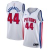 Camiseta Hombre NBA Detroit Pistons Bojan Bogdanovic 44 2022-23 Nike Association Edition Blanco Swingman